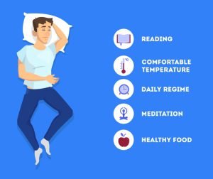 Things that can help for a healthy sleep