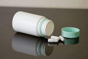 medicine in bottle