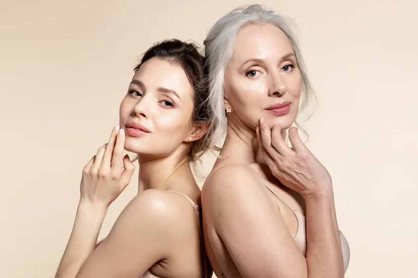 Young and Mature Skin