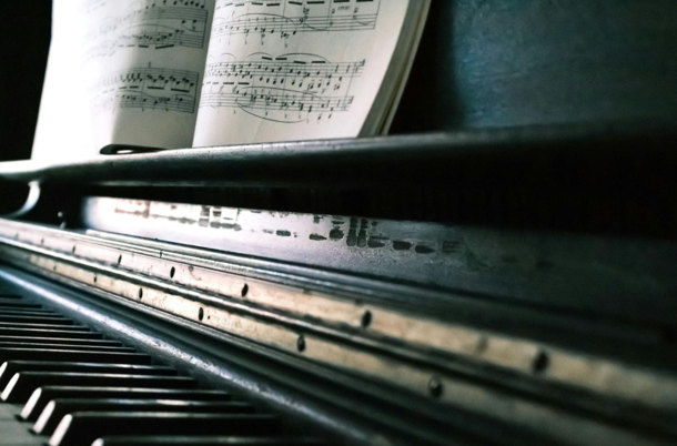 Classical music orchestra meeting with arts management team