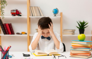 Understanding the Signs and Symptoms of ADHD Across Different Age Groups Illustration showing ADHD symptoms across different age groups including children, teens, and adults struggling with focus and attention.