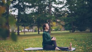 Lifestyle Changes That Support Long-Term Mental and Physical Health Person practicing healthy habits like exercise, balanced diet, and mindfulness to improve both mental and physical health.