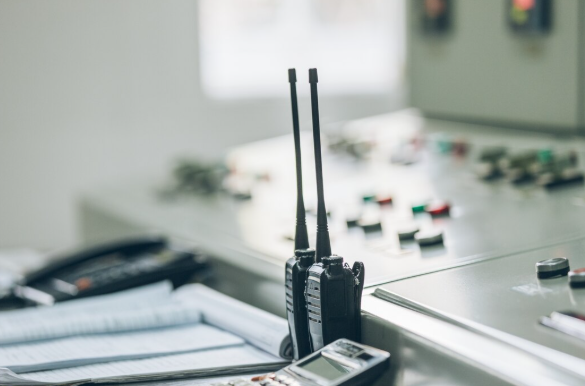 Hospital healthcare walkie-talkies for emergency communication and patient coordination
