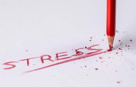 practicing stress management through sleep, exercise, and mindfulness in a calm home environment