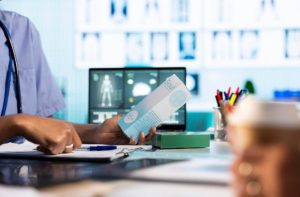 interoperable EHR systems to securely exchange patient data across multiple healthcare providers.