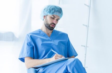 AI Medical Scribes: How They Reduce Physician Burnout Without Sacrificing Care Quality Physician using an AI medical scribe to document a patient consultation while maintaining eye contact during the visit.