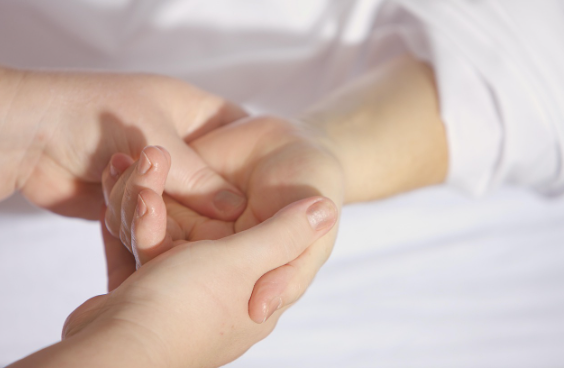 Child participating in an ABA therapy session with a therapist.