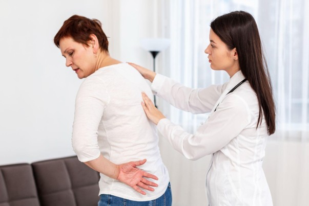 Injured pedestrian recovering from an accident while tracking medical treatment and rehabilitation.