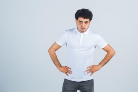 Gut Inflammation and the Peptide KPV: What the Research Shows a man with stomach issues like IBD