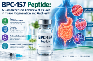 BPC-157 Peptide: A Comprehensive Overview of Its Role in Tissue Regeneration and Gut Health BPC-157 peptide structure and its potential role in tissue regeneration research.