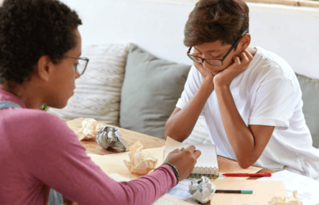 Teen receiving support for substance use and co-occurring mental health conditions