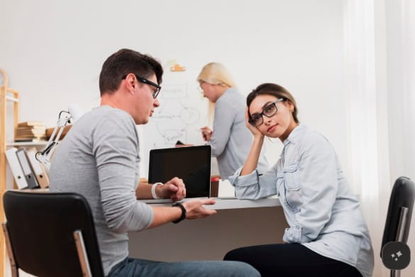 Clinician discussing ADHD assessment with an adult