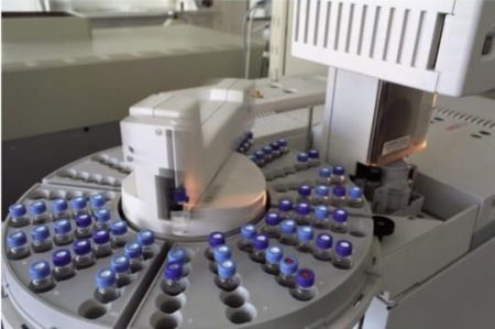 What Is HPLC? How Labs Use HPLC and Mass Spectrometry to Read a Peptide’s Certificate of Analysis Sample vials loaded in the tray of an automated laboratory analyser courtesy of Yuri Shkoda on Pexels